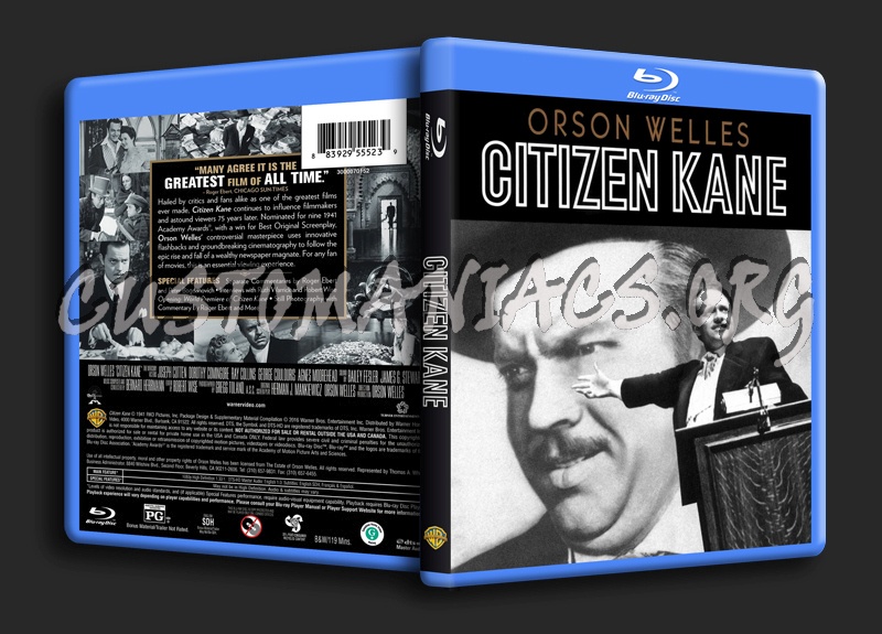 Citizen Kane blu-ray cover