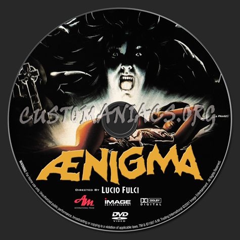 Aenigma (1987) dvd label