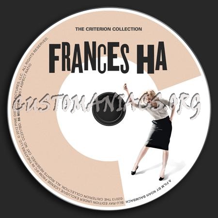 681 - Frances Ha dvd label