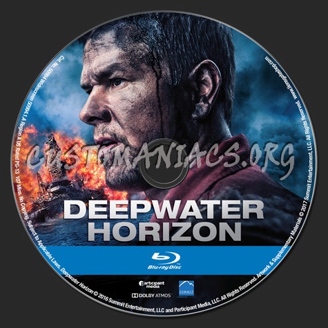 Deepwater Horizon blu-ray label