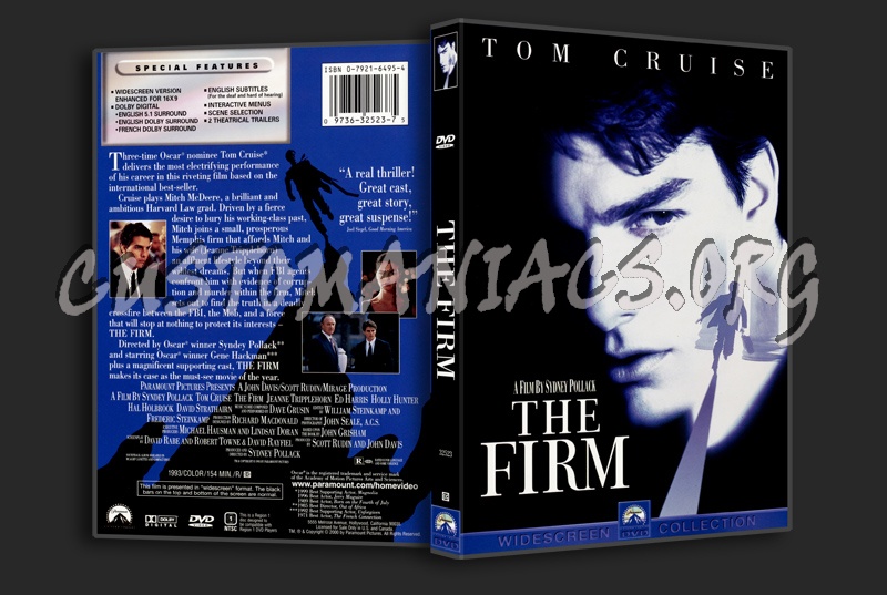 The Firm dvd cover