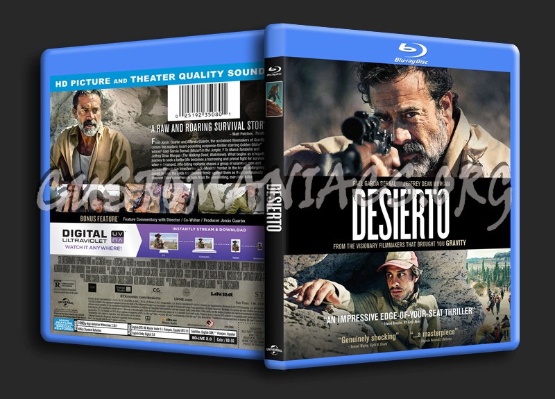 Desierto blu-ray cover