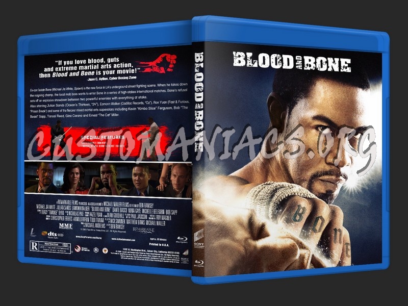 Blood And Bone blu-ray cover