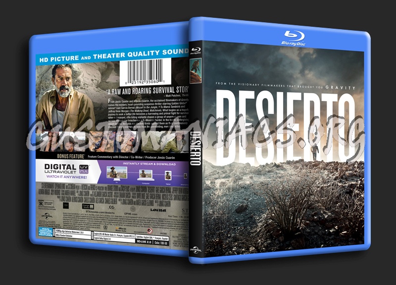 Desierto blu-ray cover