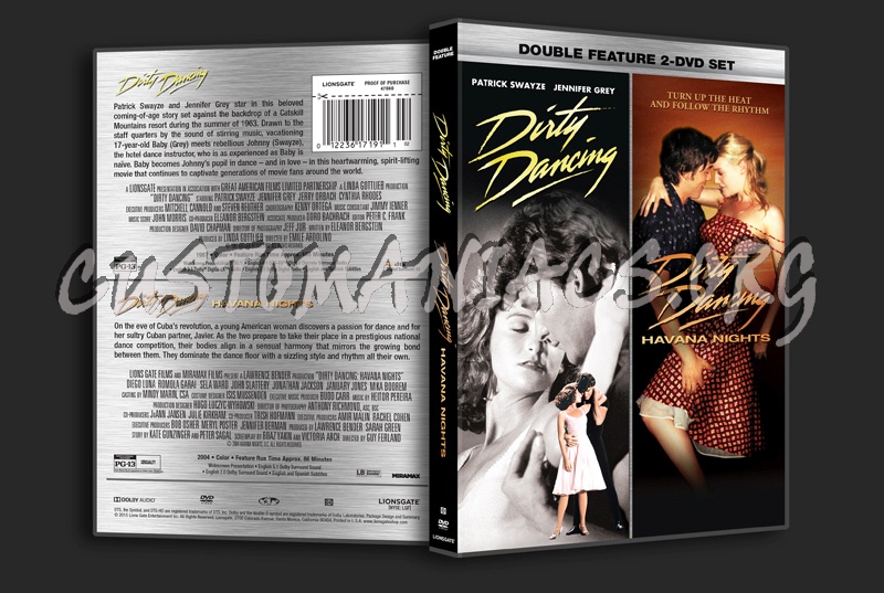 Dirty Dancing & Dirty Dancing Nights cover - DVD Covers & by Customaniacs, id: 246022 free download highres dvd cover