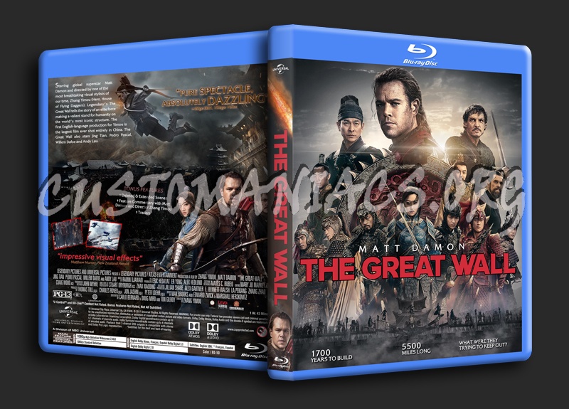 The Great Wall dvd cover