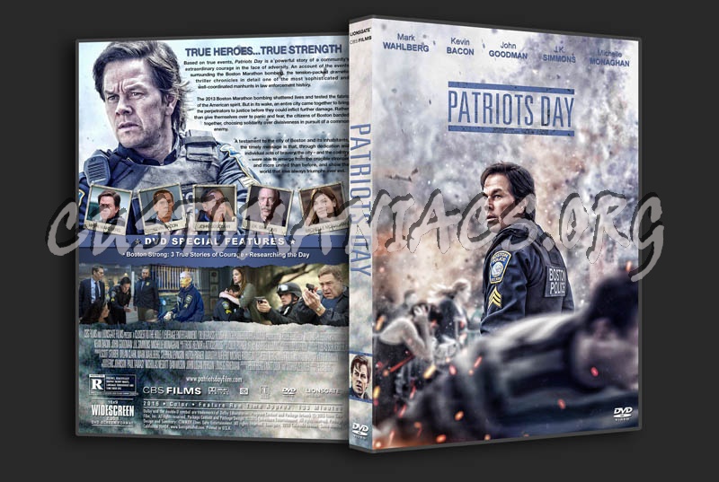 Patriots Day dvd cover