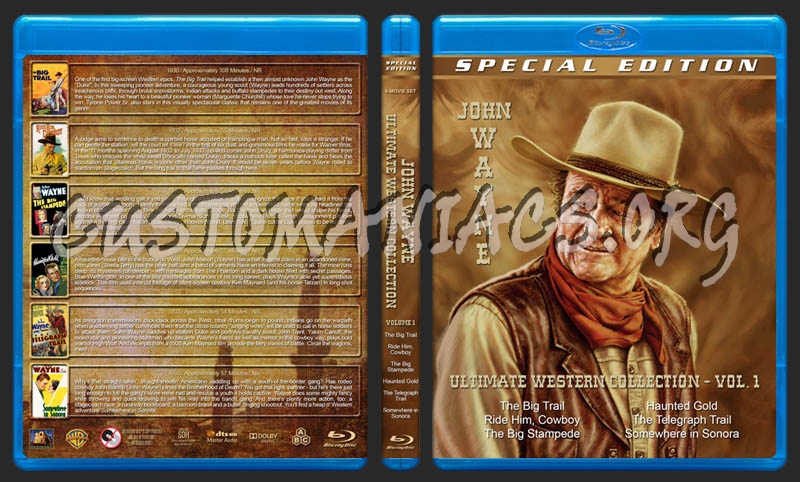 John Wayne Ultimate Western Collection - Volume 1 (1930-1933) dvd cover