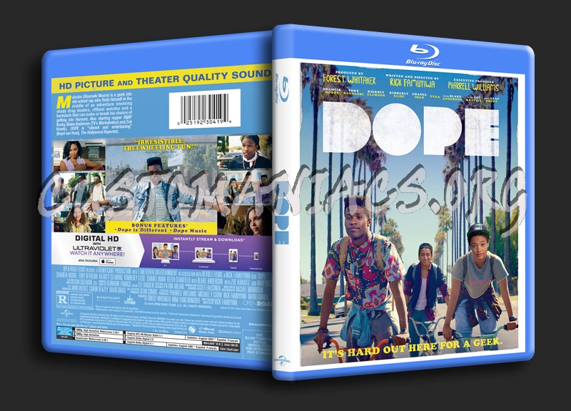 Dope blu-ray cover