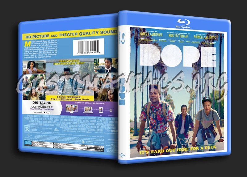 Dope blu-ray cover