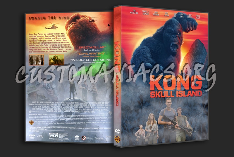 Kong: Skull Island dvd cover