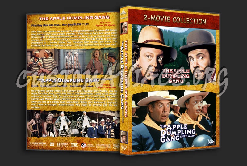 The Apple Dumpling Gang Double Feature dvd cover