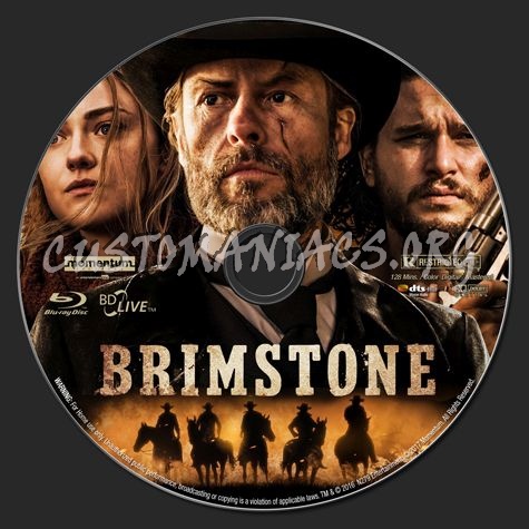 Brimstone 2017 blu-ray label