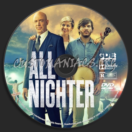 All Nighter (2017) dvd label