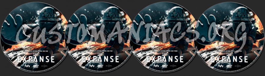 The Expanse Season 2 dvd label
