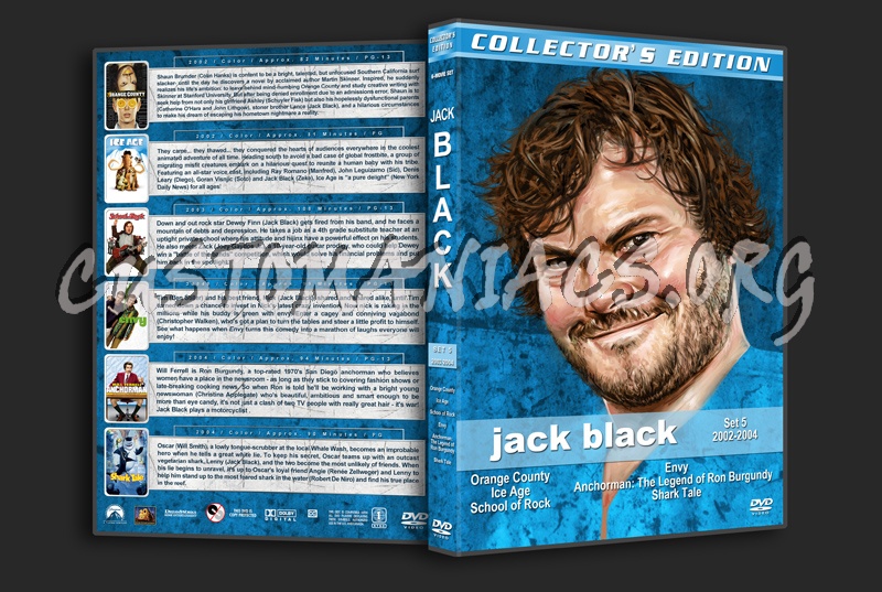 Jack Black Film Collection - Set 5 (2002-2004) dvd cover