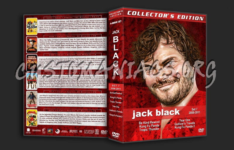 Jack Black Film Collection - Set 7 (2008-2011) dvd cover