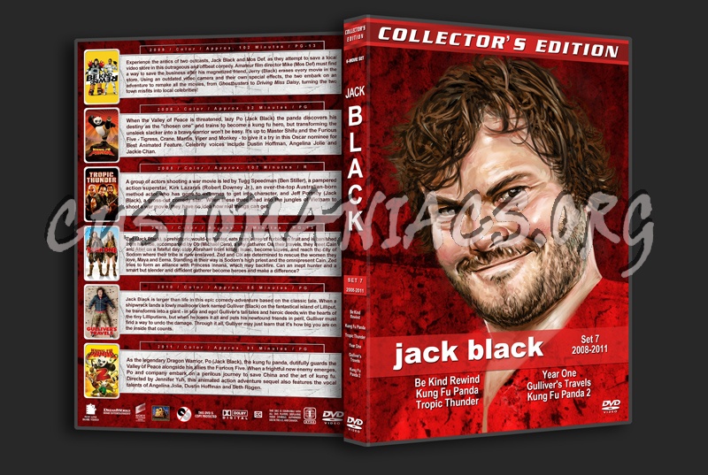 Jack Black Film Collection - Set 7 (2008-2011) dvd cover