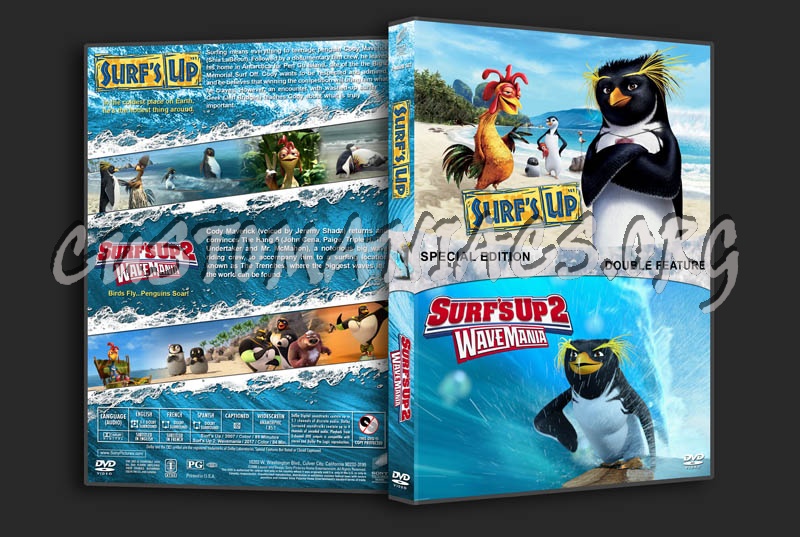 Surf's Up Double Feature dvd cover