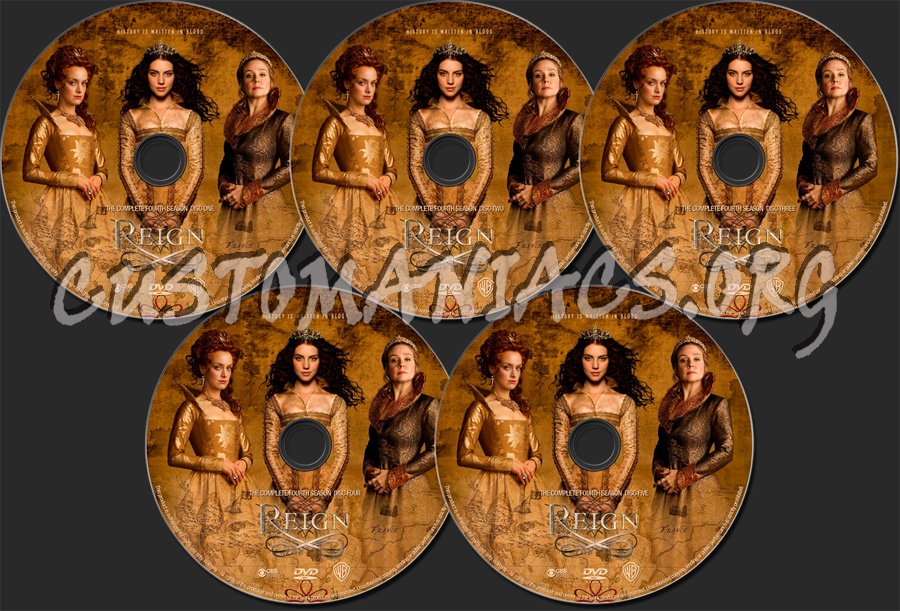 Reign Season 4 dvd label