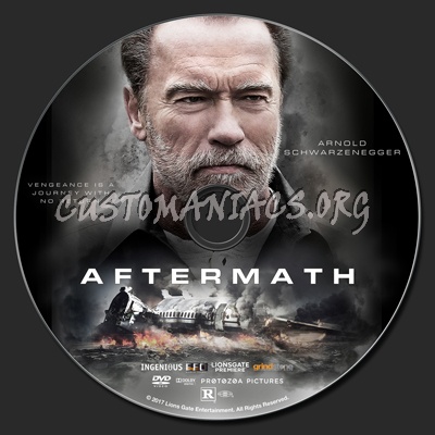 Aftermath (2017) dvd label