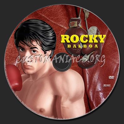 Rocky Balboa dvd label