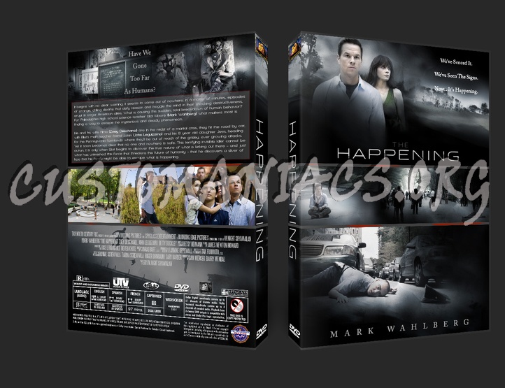 The Happening dvd cover