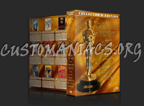 The Oscars: Best Picture - Volume 1 (1927-1936) dvd cover