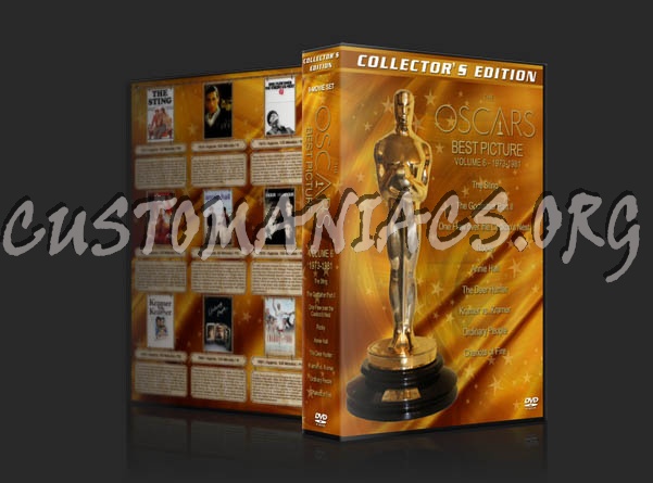 The Oscars: Best Picture - Volume 6 (1973-1981) dvd cover