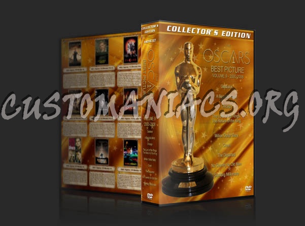 The Oscars: Best Picture - Volume 9 (2000-2008) dvd cover