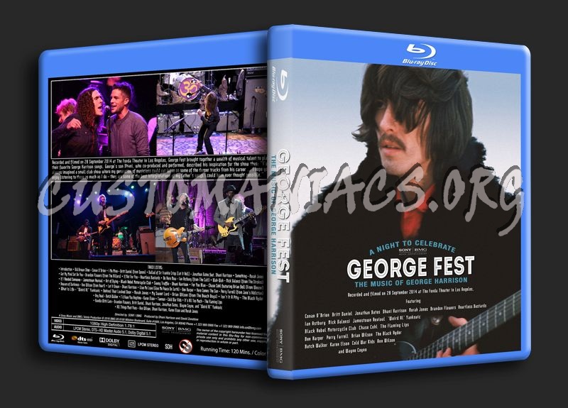George Fest blu-ray cover