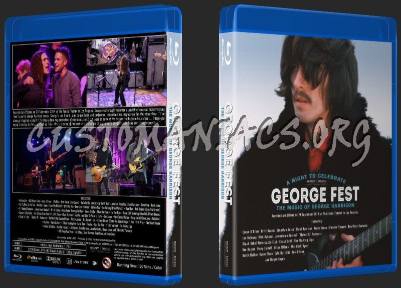 George Fest blu-ray cover
