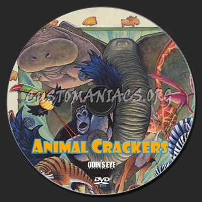Animal Crackers dvd label