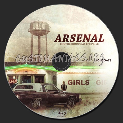 Arsenal blu-ray label