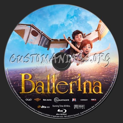 Ballerina blu-ray label