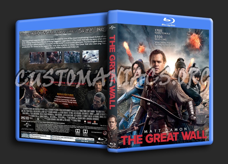 The Great Wall dvd cover