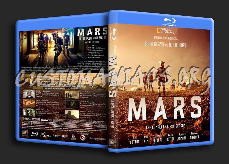 MARS - Season 1 blu-ray cover