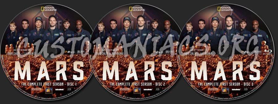 MARS - Season 1 blu-ray label