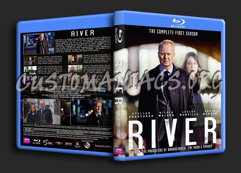 River - Season 1 blu-ray cover