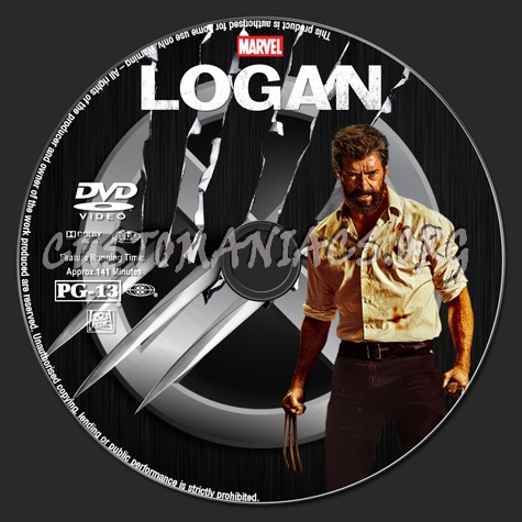 Logan dvd label
