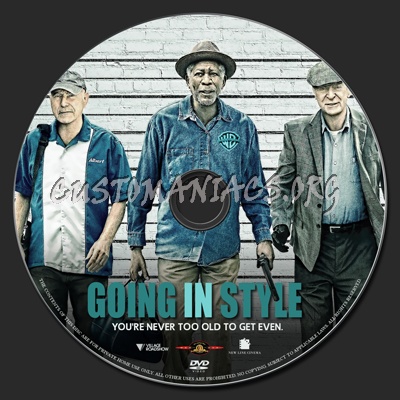 Going in Style dvd label