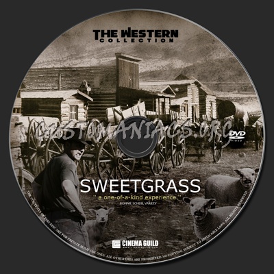 Sweetgrass dvd label