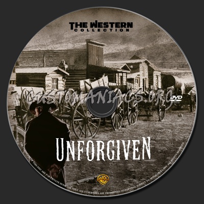 Unforgiven dvd label