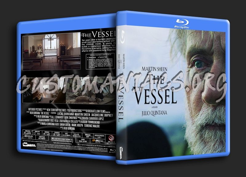 The Vessel (2016) blu-ray cover