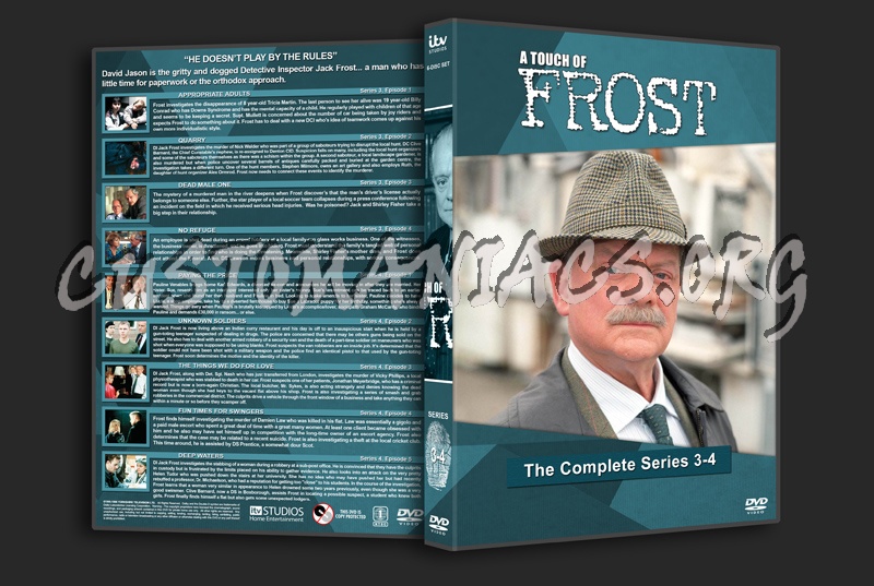 A Touch of Frost - The Complete Series dvd cover