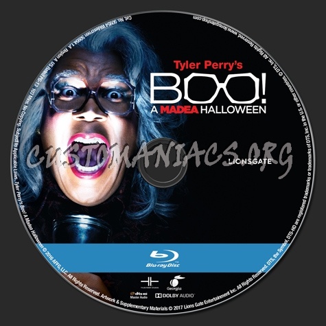 Boo! A Madea Halloween blu-ray label