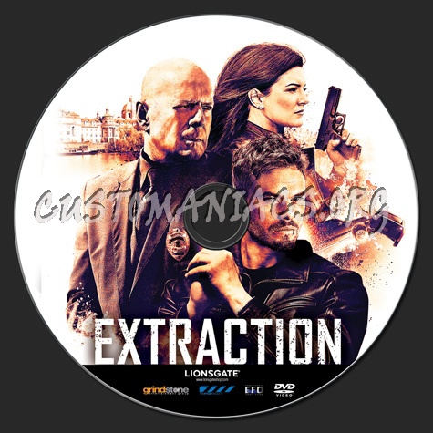 Extraction dvd label