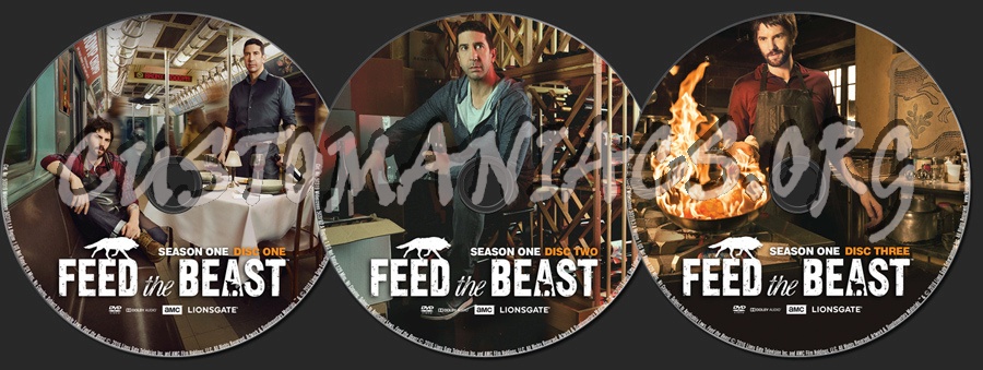 Feed the Beast Season 1 dvd label