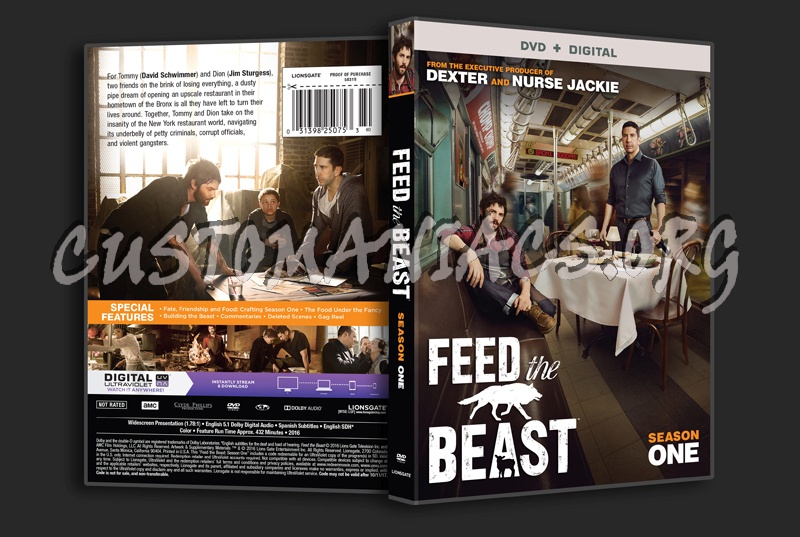 Feed the Beast Season 1 dvd cover