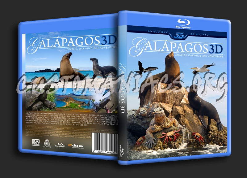 Galapagos 3D blu-ray cover